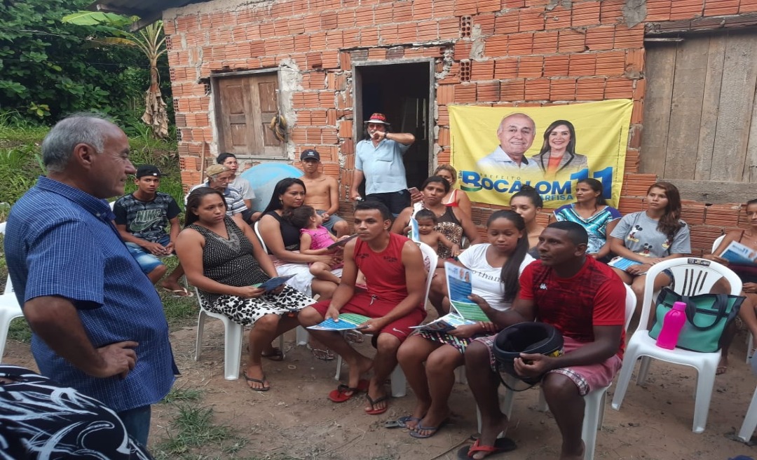 Moradores da Vila Custódio Freire manifestam apoio a Tião Bocalom